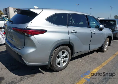 2021 Toyota Highlander Le from USA, damaged, VIN 5TDBZRBH3MS123770